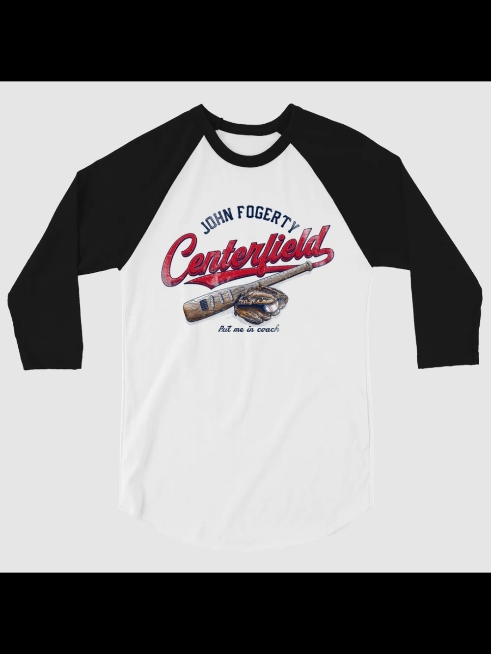 Centerfield Raglan John Fogerty Baseball T-shirt